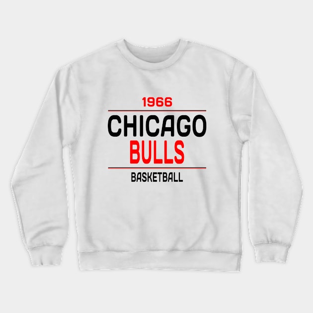 Chicago Bulls Basketball Classic Crewneck Sweatshirt by Medo Creations